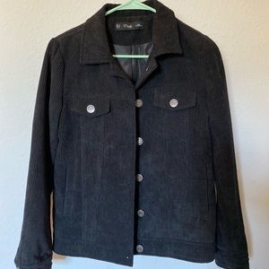 Black corduroy Jacket